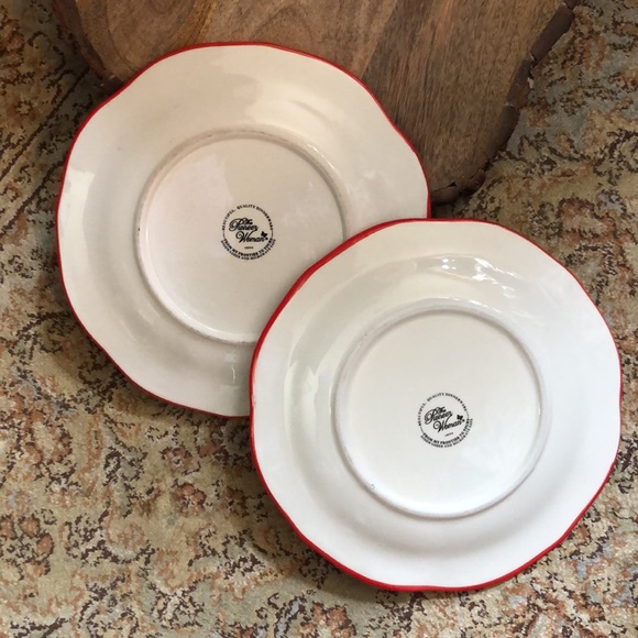THE PIONEER WOMAN Set-of-2 “Country Garden” Stoneware Salad Dessert Plate 8.5-9” - Picture 4 of 17